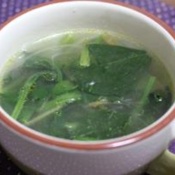 ほうれん草のスープ
